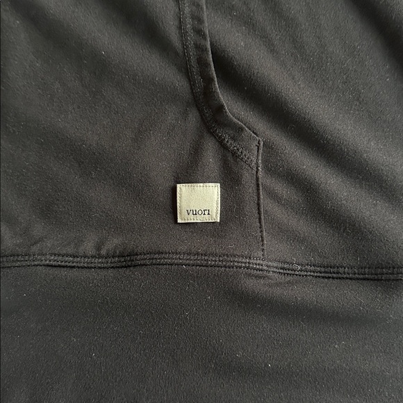 Vuori Women's Halo Performance Hooded Zip Up Jacket L Black - Picture 7 of 7